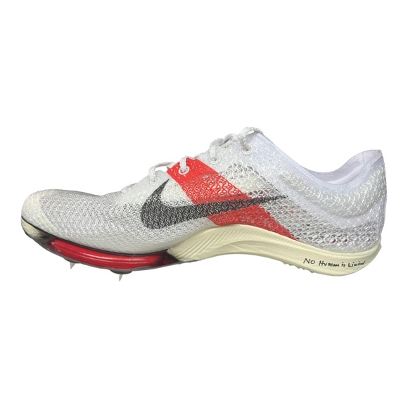Nike Air Zoom Victory EK White Black Red Men's Track Spikes FJ0668-100 Size 8.5 - Picture 5 of 8
